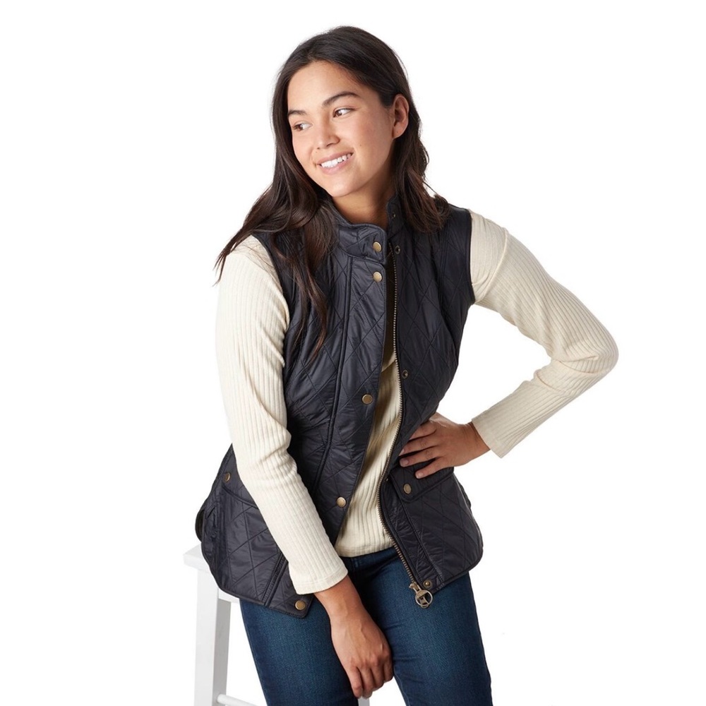 NWT- Barbour Women's Wray Gilet Black Quilted Vest